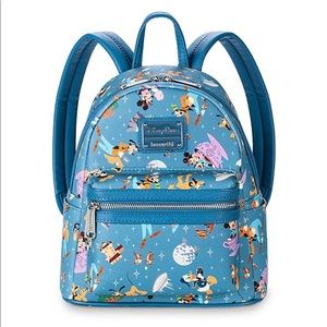 Mickey Mouse & Friends Mini Backpack by Loungefly